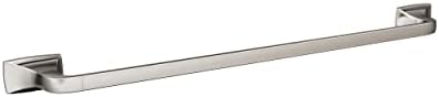 Amerock BH36014G10 | Brushed Nickel Towel Bar | 24 inch (610 mm) Center-to-Center Towel Rack | Highland Ridge | Bathroom Towel Holder | Bathroom Hardware | Bath Accessories