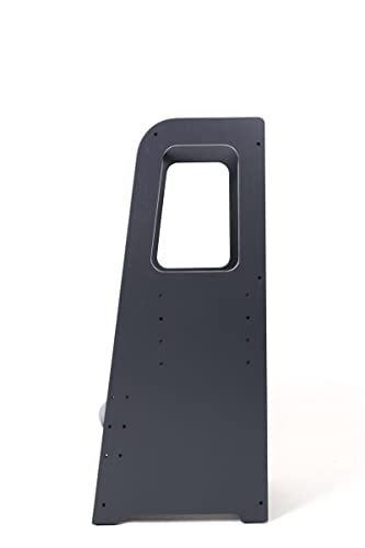 dadada Baby Montessori Toddler Tower - Adjustable Kitchen Step Stool for Kids with Safety Rail - Baby-Safe Finish, Encourages Cooking Skills and Independence - Graphite