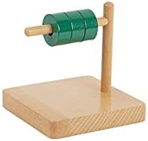 Adena Montessori Discs on Horizontal Dowel Montessori Toys for 12-18 Months Baby