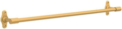 Franklin Brass Calloway (1-Pack) 18'' Towel Rack w/ 6" Extender for Bathroom Satin Gold Towel Bar for Bathroom Wall Mounted Towel Holder Rod CLWY26-SG