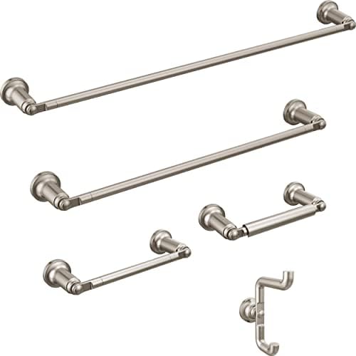 Delta Saylor (1-Pack) 24'' Towel Rack for Bathroom Stainless Steel Towel Bar for Bathroom Wall Towel Holder Rod Wall Mounted 73524-SS
