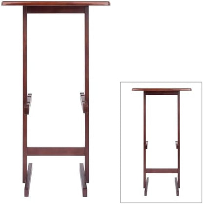 Winsome Riley Snack Table Rack, Walnut
