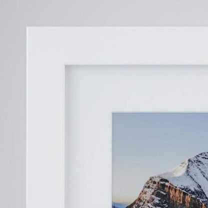 Frame It Easy 33 x 29 White Wood Frame