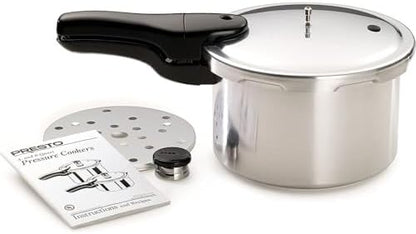 Presto 01241 4-Quart Aluminum Pressure Cooker