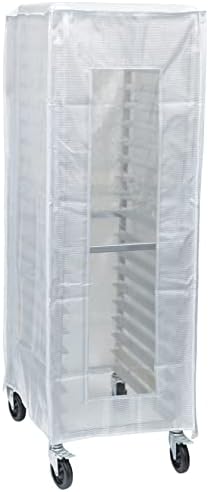 Winco 23" White Universal Sheet Pan Rack Cover