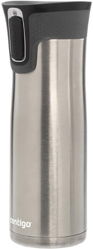 Contigo West Loop Stainless Steel Travel Mug with AUTOSEAL Lid, 24oz., Stainless Steel