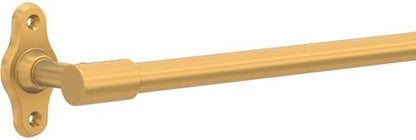 Franklin Brass Calloway (1-Pack) 18'' Towel Rack w/ 6" Extender for Bathroom Satin Gold Towel Bar for Bathroom Wall Mounted Towel Holder Rod CLWY26-SG