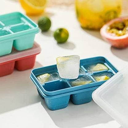 Ice Cube Trays for Freezer 3 Pack
