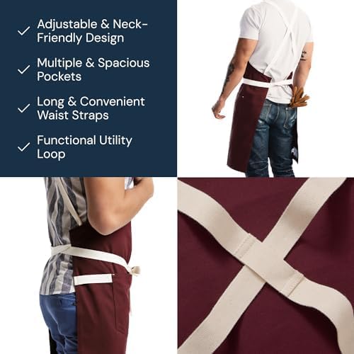 hedley & bennett Crossback Apron