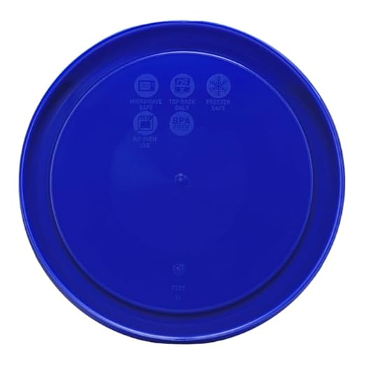 Pyrex Light Blue 4 Cup Round Storage Cover #7201-PC