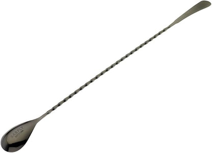 Barfly Bar Spoon, Standard 13 3/16" (33.5 Cm), Gun Metal Black