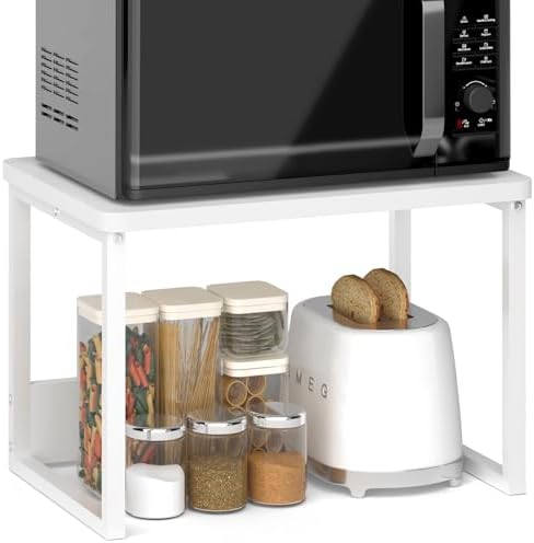 MARTY Countertop Organizer,17.1"x12.4", Cabinet Organizer Microwave Stand