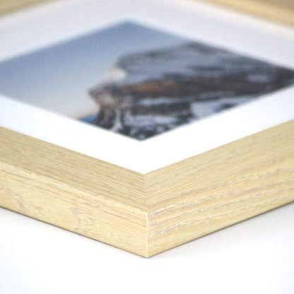 Frame It Easy 33 x 9 Wheat Wood Frame