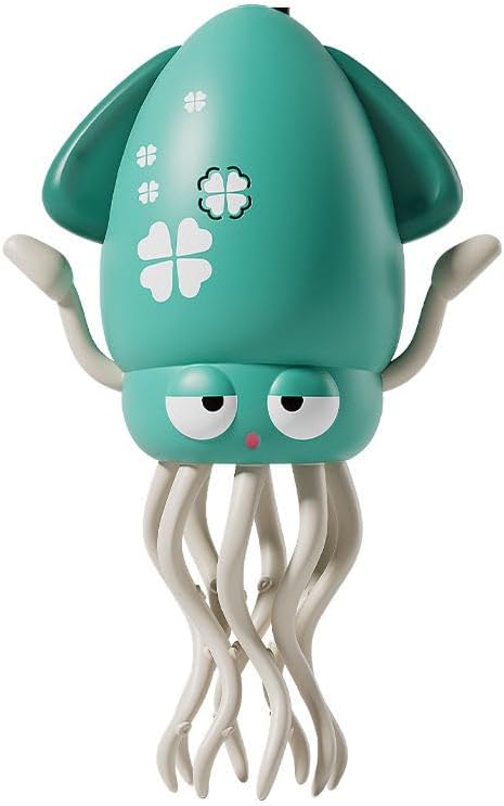 Electric Dancing Octopus Baby Toy, Automatic Evasion Octopus Toy with Led Light and Music, Interactive Entertainment for Baby Sensory Development Birthday Gifts(Green)