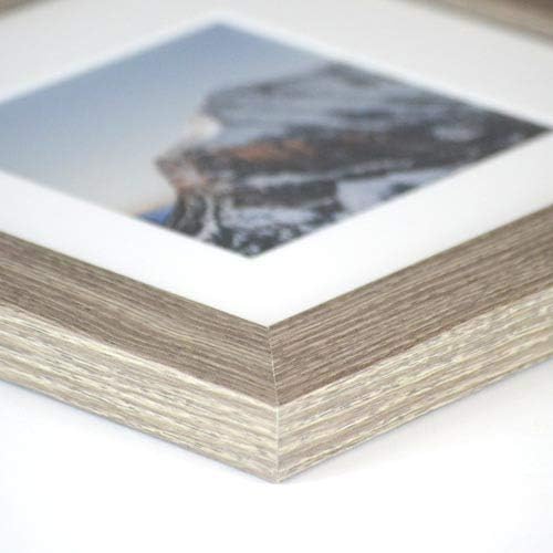 Frame It Easy 33 x 8 Rustic Gray Wood Frame