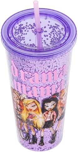 Silver Buffalo Bratz Drama Mama Cloe, Plastic Cold Cup, 32oz