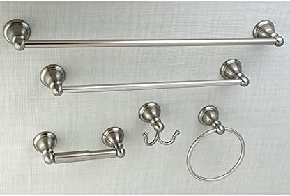 Kingston BAHK5112478SN Bars Bathroom Accessory Set, Brushed Nickel