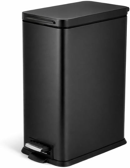 Home Zone Living 4 Gallon Slim Kitchen Trash Can