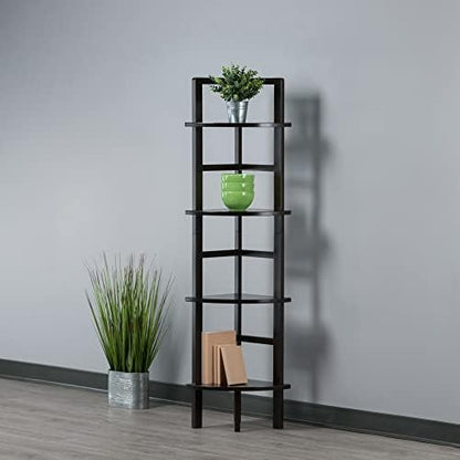 Winsome Aiden Corner Baker's Rack - Coffee