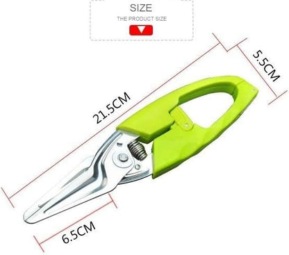Multi Function Kitchen Garden Shears Spring-Loaded