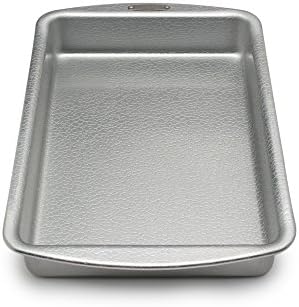 Doughmakers 40056 Premium Quality Commercial Grade Bakeware, Set of 3 Baking Pans, 10 x 15 sheet, 9 x 13 pan, 9-inch round, Silver, Large