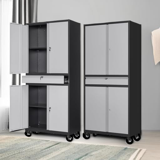 Letaya Metal Garage Storage Cabinet