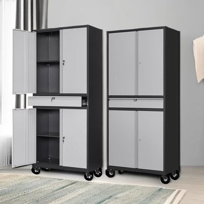Letaya Metal Garage Storage Cabinet