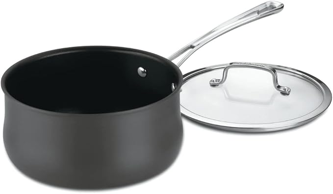Cuisinart Contour 1-Quart PURELYCERAMIC™ Nonstick PFAS Free Hard-Anodized
