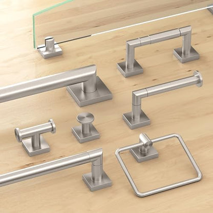 Gatco 5640 Glam Too 24" L Towel Bar, Satin Nickel