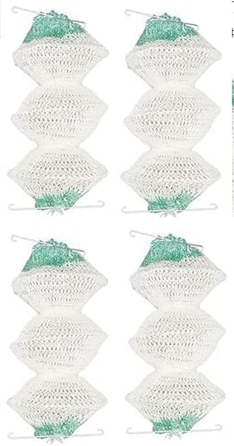 4 Pack White Lantern Mantles Bulk Accordion Shape 95 On Attractive design,Simplicty Fashionable Lantern Accessories,Lights and Lanterns