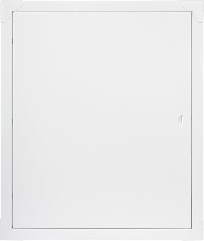16" x 20" White Metal Access Panel. Service Shaft Door Panel. Plumbing