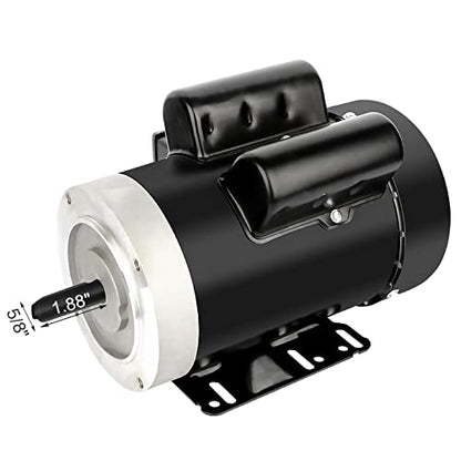 2HP Electric Motor 3450 RPM General Purpose Single Phase Motor 56C Frame