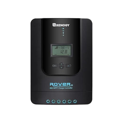 Renogy Solar Charge Controller Rover 40A 12V24V Auto Parameter DC Input MPPT