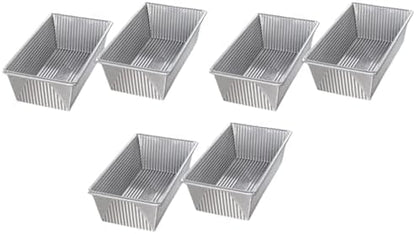 USA Pan Loaf Pan set 1 Lb,1 Pound,(Pack of 3)