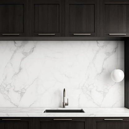 Dundee Deco Faux Marble Wall Panels - 2 ft X 4 ft - Glossy
