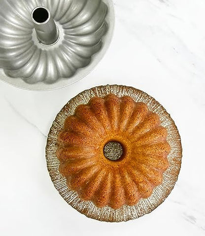 USA Pan Global Bakeware Scalloped Tube Cake Pan