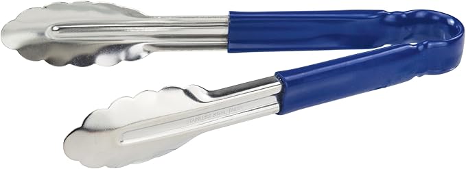 Winco 9" Stainless Steel Serving Tongs