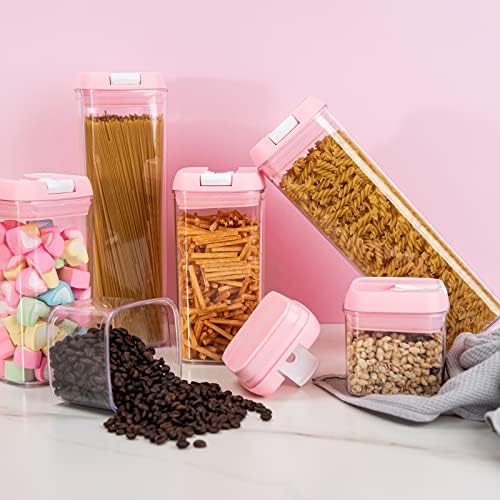U-QE Airtight Food Storage Containers -6 Piece Plastic Airtight Containers