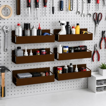 SMRCAD Metal Magnetic Spice Rack 4 Pack with Hook – Heavy-Duty