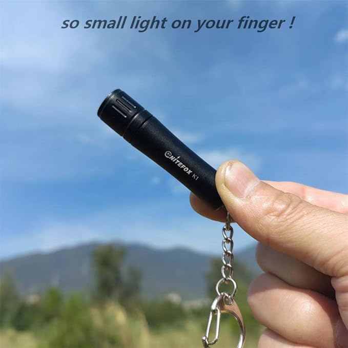 K1 Mini AAA Keychain Flashlight High Bright 150 Lumens Small Pocket Flashlight Pen Light Portable Compact EDC Light for Everyday Walking Camping Hiking Flashlight