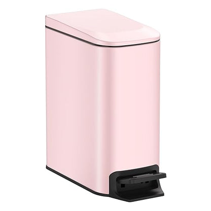 TIPGO Slim Bathroom Trash Can