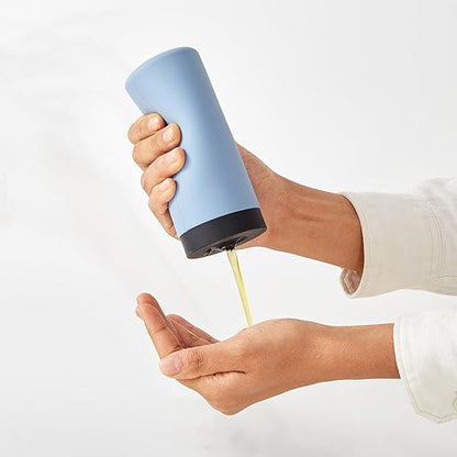 Dish Soap Dish Dispenser, Silicone Squeeze Washing Up Liquid and Hand Soap