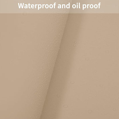 Table Pad Protector for Dining Room Table - Can Be Used On Both Sides Waterproof and Easy to Clean Good Flatness Used for Dining Table(Light Brown+Gray 54x72)