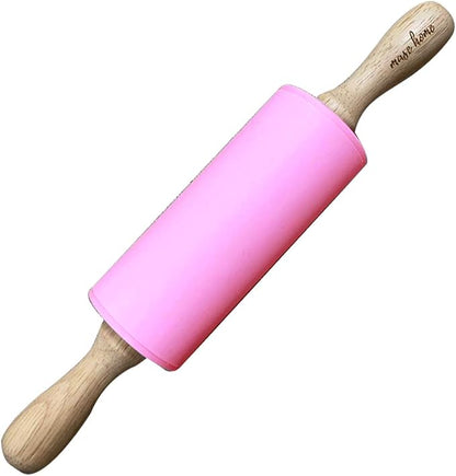 Mini Silicone Rolling Pin for Kids Baking – | Ideal for Toddlers, Cookies &