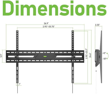 Ultra Slim Tilt TV Wall Mount Bracket