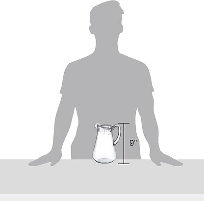 Amazing Abby - Droply - Plastic Pitcher, Fridge Jug, Shatter-Proof, and More