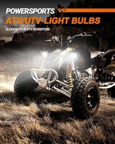 SEALIGHT 9006 LED Bulbs, L2 HB4 24,000LM Super Brightness 6000K Cool White Fog Bulbs, IP68 Waterproof, Plug and Play, 15000RPM Turbo Fan, 60000Hrs Lifespan, 1:1 Size Driving Bulbs, Pack of 2