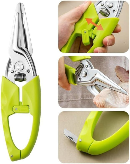 Multi Function Kitchen Garden Shears Spring-Loaded