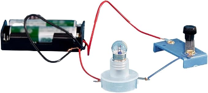 1 Pc Electrical Circuit Experiment Kit, Small Bulb Lights Up Kit Basic Physic Science Playset Educational Kit Use Safety Easy Installation, Learning and Education, Educational Science Kits