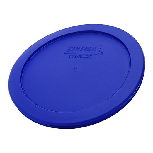 Pyrex Light Blue 4 Cup Round Storage Cover #7201-PC